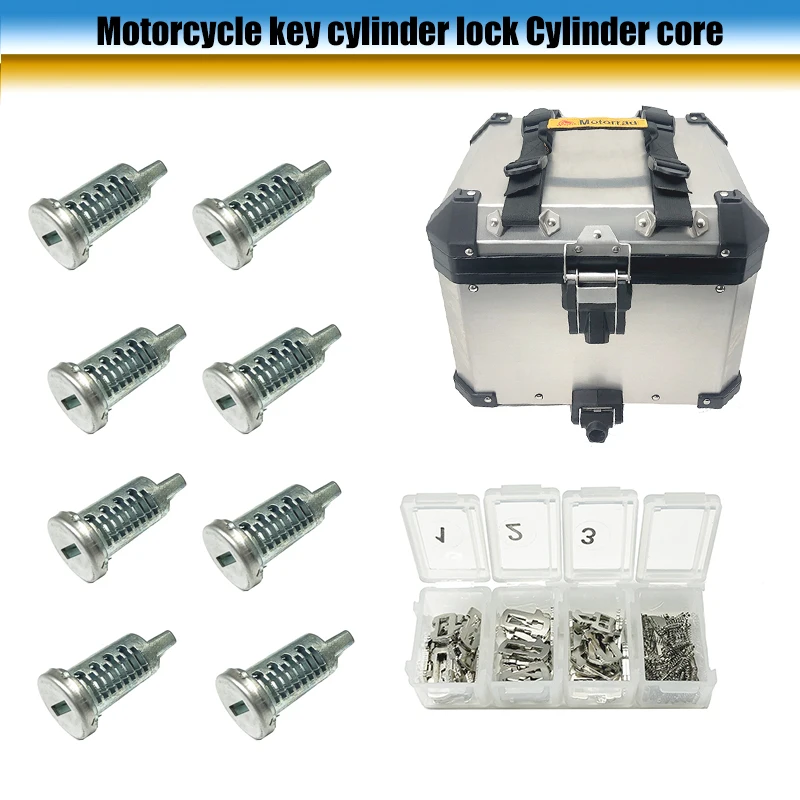 R1250GS R1200GS Lock Cylinder For BMW R1250 R1200 GS  LC Adventure  Trunk Top Saddle Box Key Cylinder Core Plug