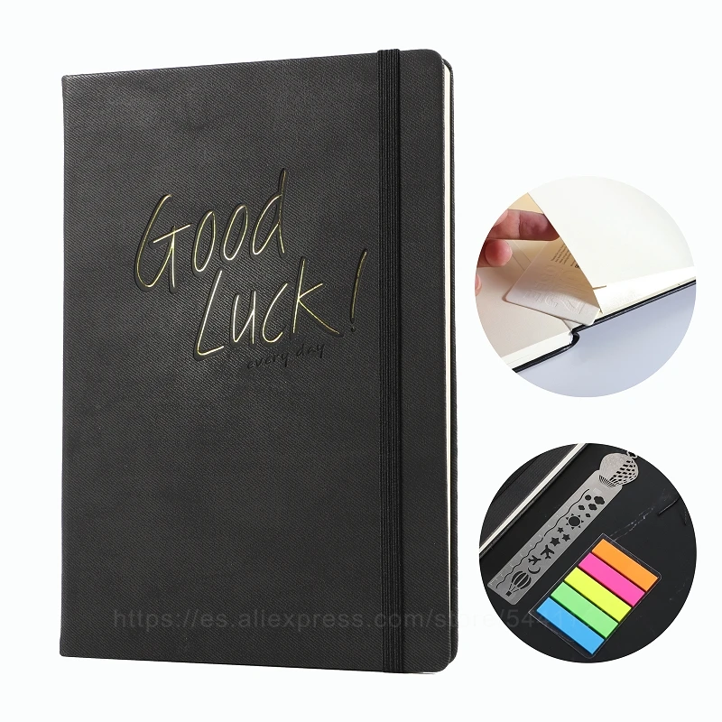 А5 Red Lucky Канцтовары кожаные журналы для записи женщин записная книжка