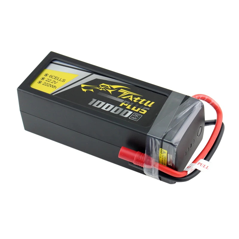 Интеллектуальная батарея TATTU 10000 мАч 22 2 в 25C 6S1P FPV Lipo с разъемом AS150 литиевая PLUS для