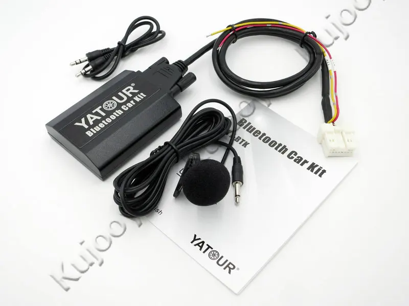 Yatour BTK Bluetooth автомобильный комплект цифровой музыкальный CD переключатель разъем для Nissan Qashqai 2+ Teana TIIDA X-Trail радио