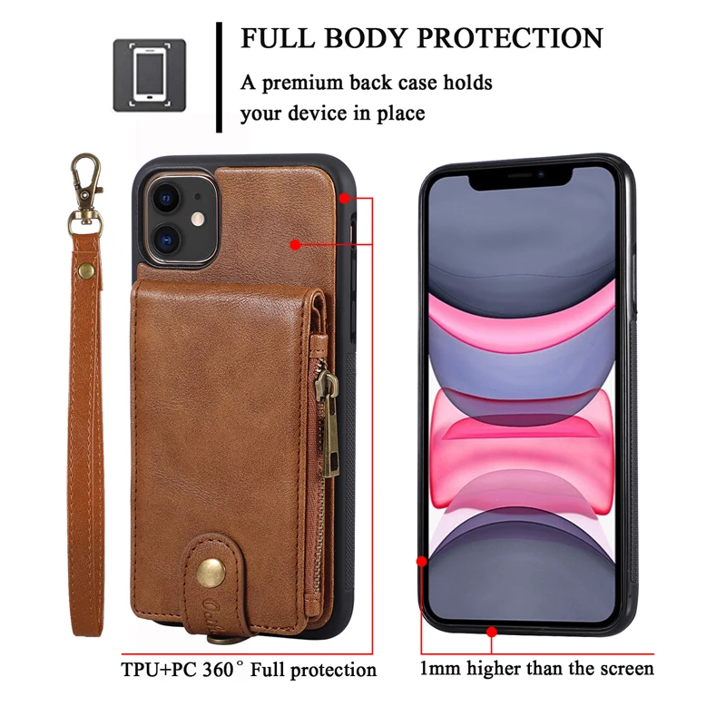 Кожаный бумажник чехол для телефона для Apple iPhone X iPhone 11 Pro max 6 6s 7 8 плюс Xs XsMAX Xr защитный чехол