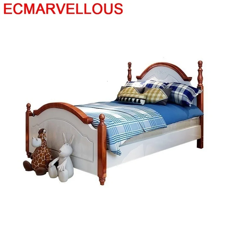 Детская кроватка с буфами Asiento Litera Baby Yatak Muebles Infantiles Cama Infantil Lit Enfant деревянная
