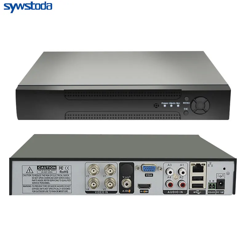 AHDM DVR 4 канала 8 каналов AHDNH CCTV AHD Гибридный DVR/1080P NVR в 1 видеорегистратор для камеры IP
