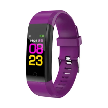 

B05 Long Standby Alarm Bluetooth Smart Bracelet Pedometer Sedentary Remind Heart Rate Monitor Fabala Waterproof Colorful Screen