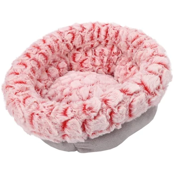 

Pet Dog Bed Round Nest Warm in Winter Creative Cat Nest Pad Plus Velvet Pet Bed