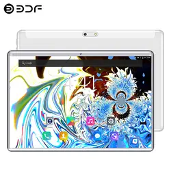 10,1 "планшетный ПК Android 9,0 2.5D Закаленное стекло 1920*1200 ips 4G Телефонный звонок Восьмиядерный 4 ГБ/64 Гб 8,0 МП WiFi Поддержка gps Планшетный ПК