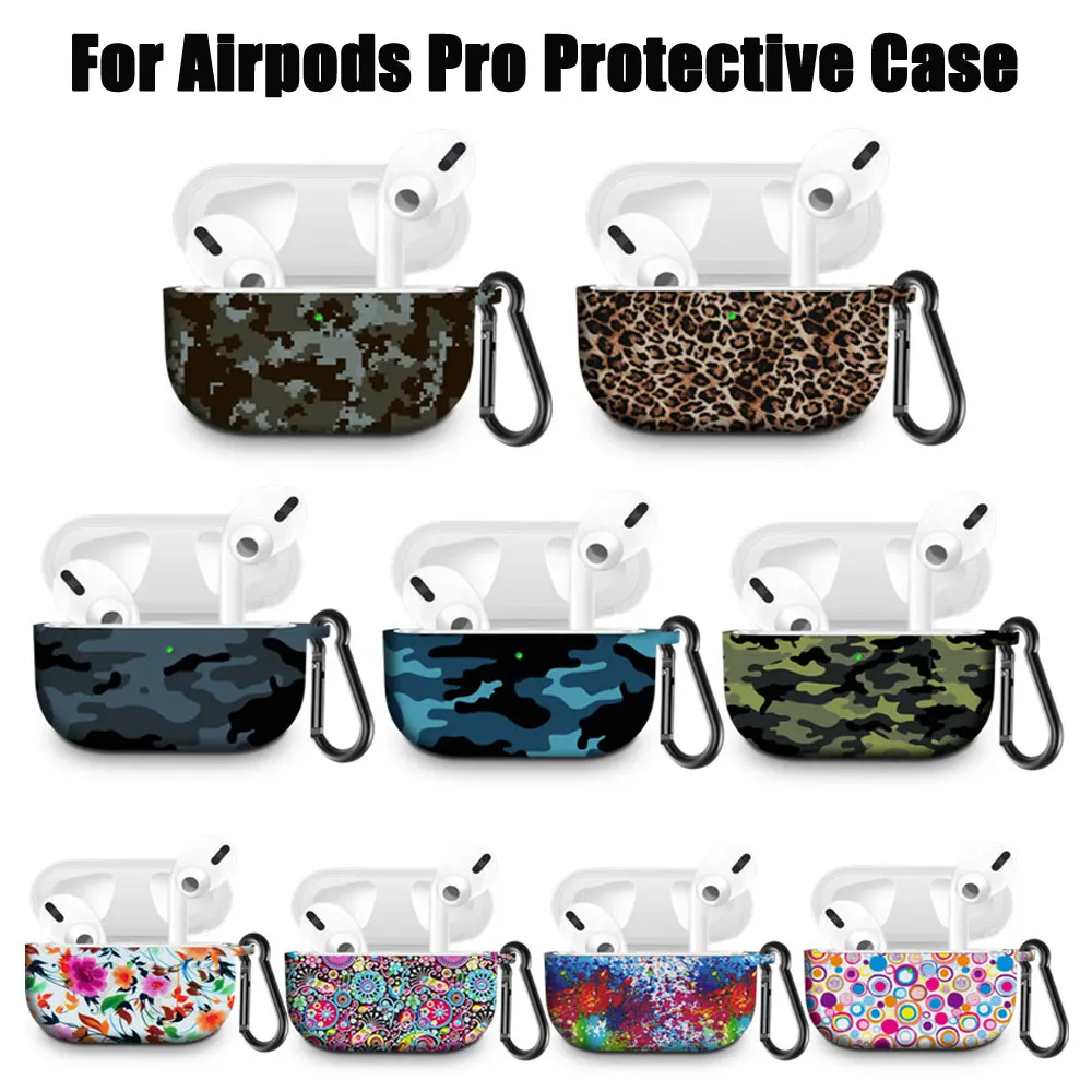 

Wireless Earphone Case For Apple AirPods Pro Case Silicone Headphone Case for Air pods Pro 3 Cover Earpods Protector Accessories