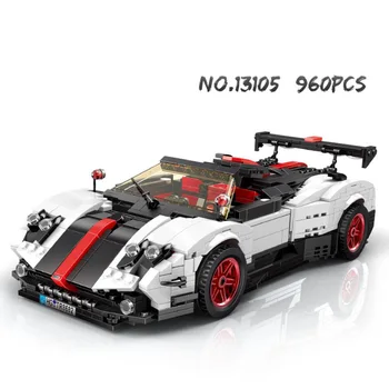 

Technics Italy Pagani Zonda Simulation super sports cars moc building block assembly model bricks collection toys for boys gifts