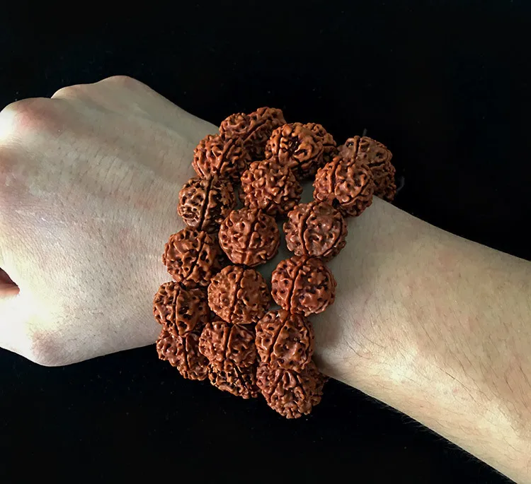 Автомобильный подвесной орнамент Rudraksha автомобильный редуктор бисер 18 Sub Высший сорт креативный счастливый безопасный путешествие браслеты оптом