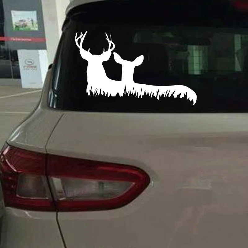 Hunt Buck Decal Hunting Club Antlers Sticker Hollow Hunter Car Window Vinyl Funny Poster Motorcycle | Дом и сад
