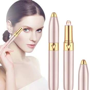 

150mAh USB Electric Eyebrow Trimmer Pen Hair Remover Eyebrow Razor Epilator Painless Multifunction Eye Brow Trimmer Face Shaver