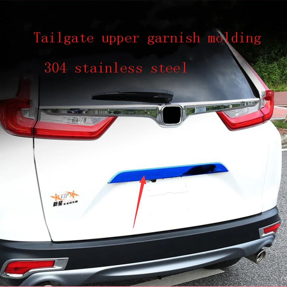 

Apply only for 19 Honda CRV trunk decorative light strips 17-18 CRV rear tailgate decorative strips for refitting