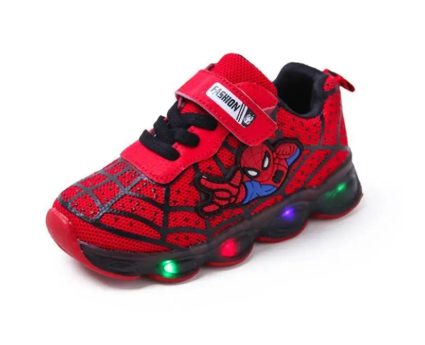 Новые детские шнурки, Легкие шнурки, Детские свинцовые кроссовки для мальчиков, блестящие баскетбольные кроссовки унисекс, повседневная обувь