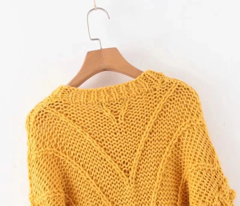 TWOTWINSTYLE вязаный лоскутный Пушистый свитер для женщин с круглым вырезом и длинным рукавом, свободные свитера для женщин, осень, модная новинка