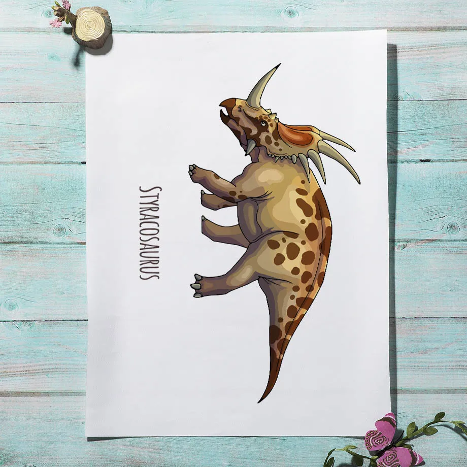 Raptor T-Rex Dinosaur Stegosaurus Wall Art Canvas Painting Nordic Posters And Prints Nursery Wall Pictures Baby Kids Room Decor Raptor T-Rex Dinosaur Stegosaurus Wall Art Canvas Painting Nordic Posters And Prints Nursery Wall Pictures Baby Kids Room Decor