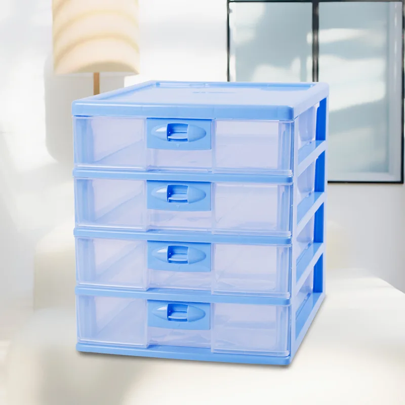 

Yingcai Amazon Plastic Drawer-type Storage Cabinets Glove Box Home Clothes Storage Box Office File Cabinet Finishing
