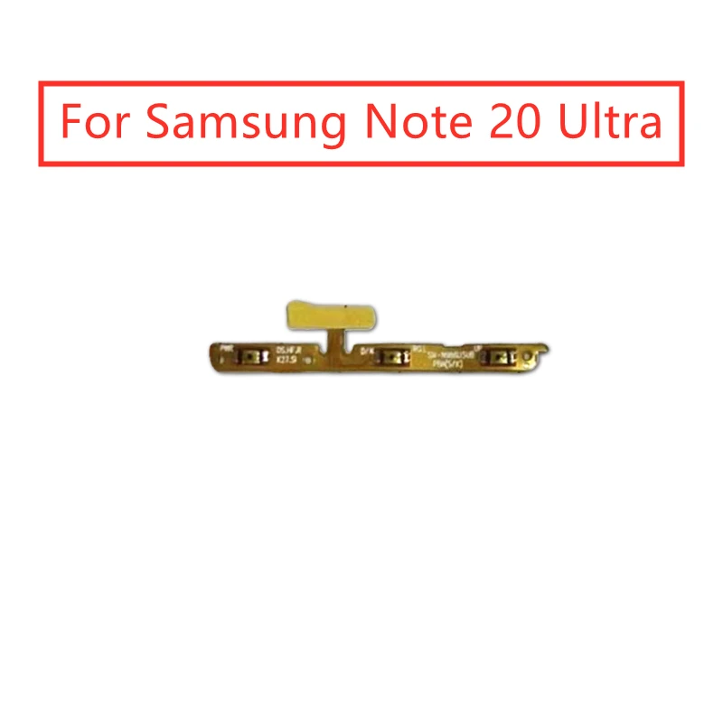 

for Samsung Galaxy Note 20 Ultra Power Volume Side Key Button Flex Cable ON OFF Switch Flex Cable Replacement Repair Parts Test