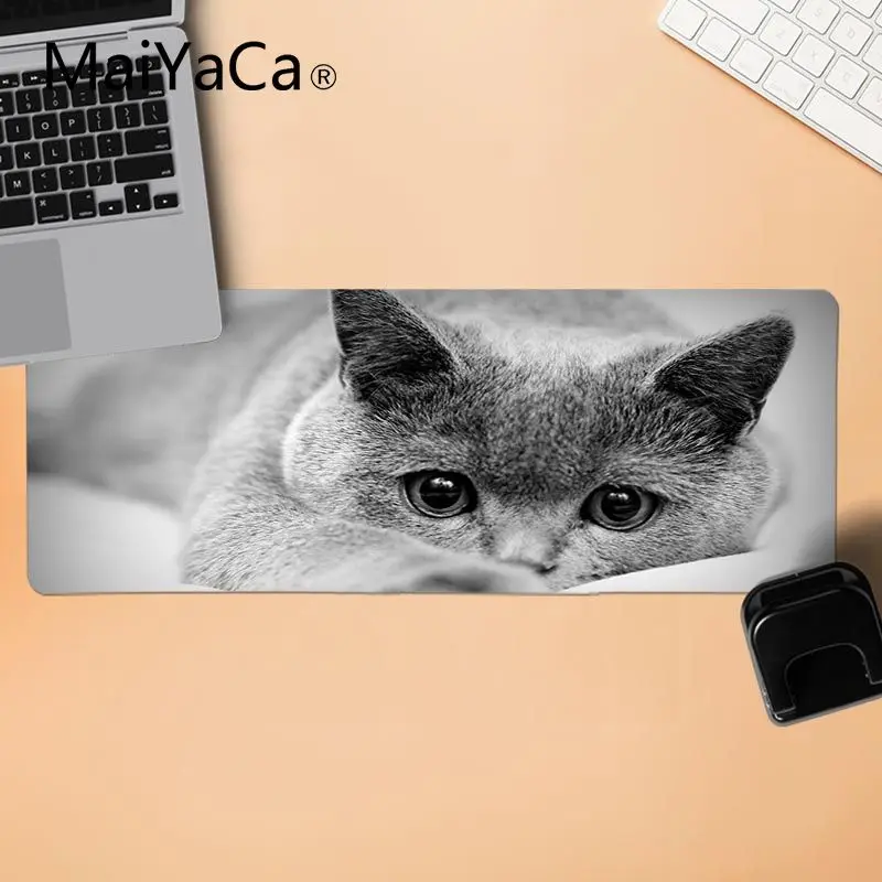 MaiYaCa Лидер продаж животное собака кошка большой коврик для мыши ПК компьютерный коврик геймер скорость мыши розничная маленький резиновый коврик для мыши