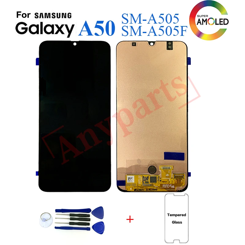 Для samsung galaxy A30 A305/DS A40 405F A50 A505F ЖК-дисплей с сенсорным экраном дигитайзер сборка для samsung мобильный телефон ЖК