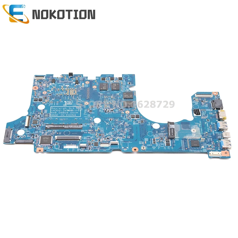 Finest  NOKOTION 14302-1M 448.06B09.001M For Acer aspire VN7-592 VN7-592g Laptop motherboard SR2FP I5-6300H