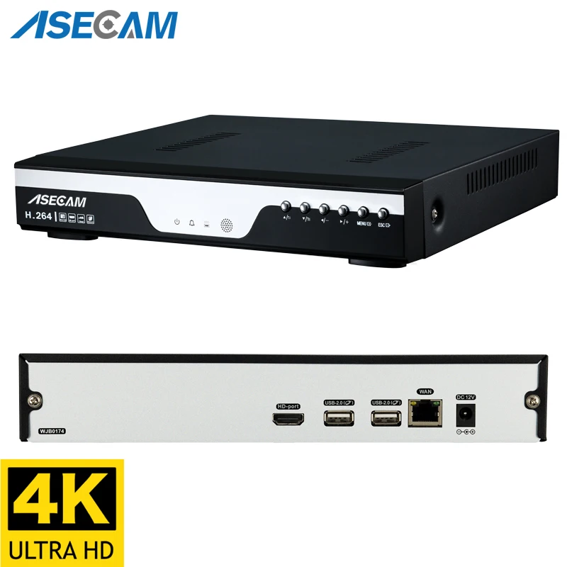 

Super 8MP 4K NVR Video Recorder H.265 Onvif Network 4MP 1080p IP Camera RJ45 P2P XMeye 25CH 5MP Video Surveillance