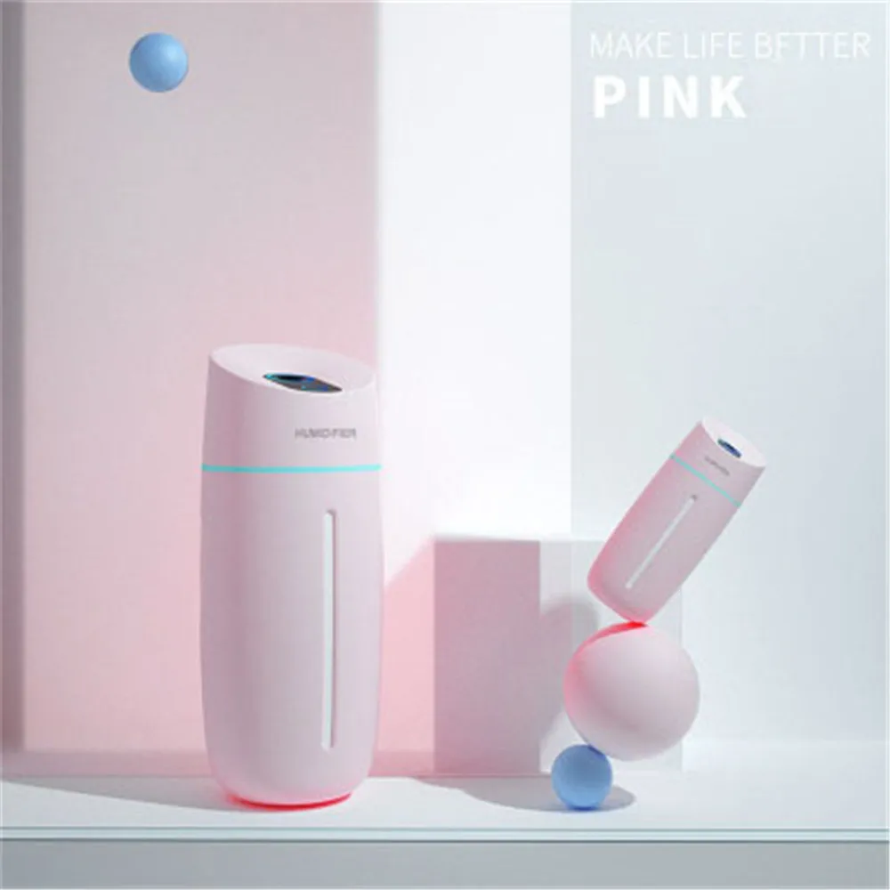 

High Quality 260ML Ultrasonic Air Humidifier Aroma Essential Oil Diffuser for Home Car USB Fogger Mist Maker