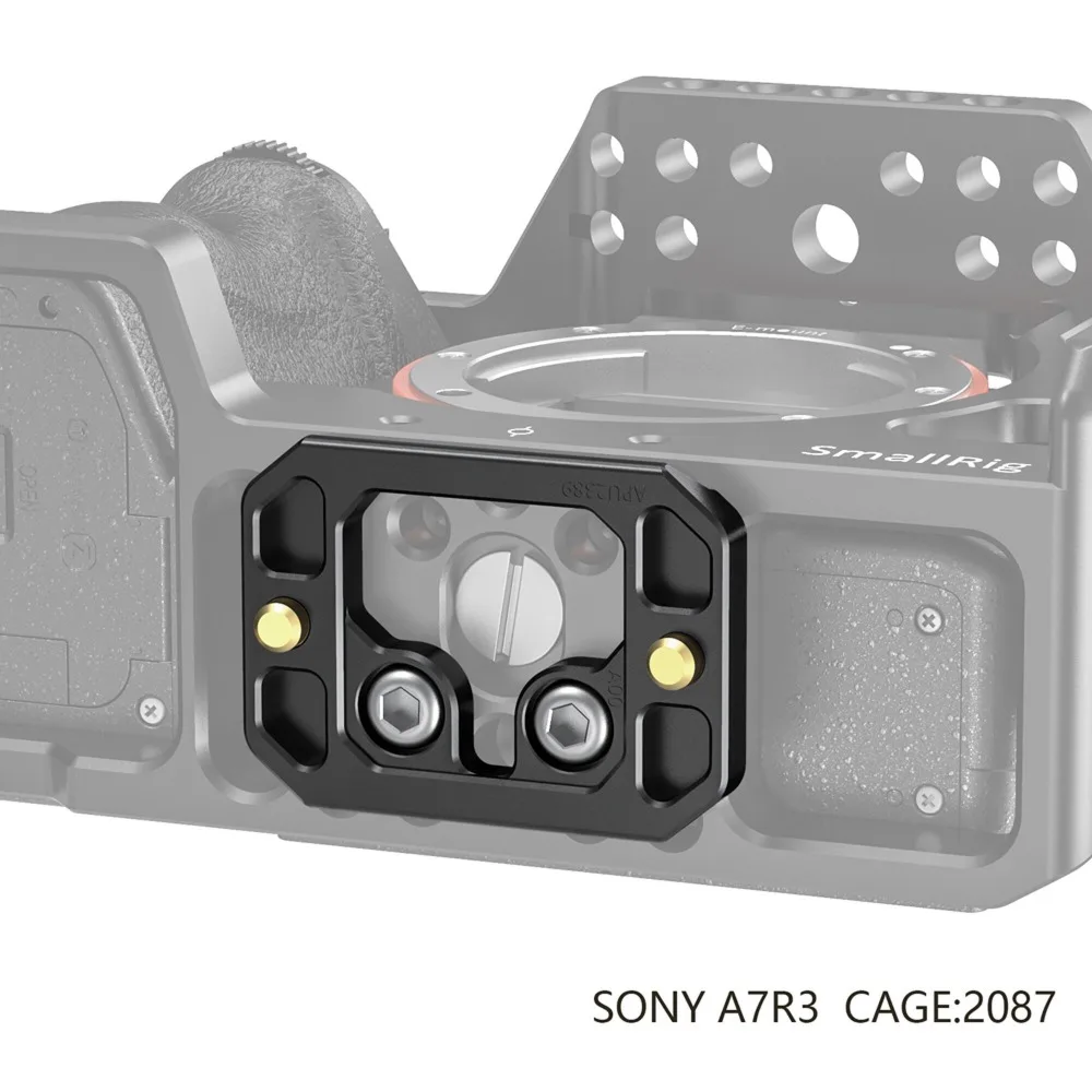 SmallRig Arca-type БЫСТРОРАЗЪЕМНАЯ пластина для SmallRig A7III A7RIII A7M3 клетка/для SmallRig BMPCC 4K клетка/для Nikon Z6 клетка 2389