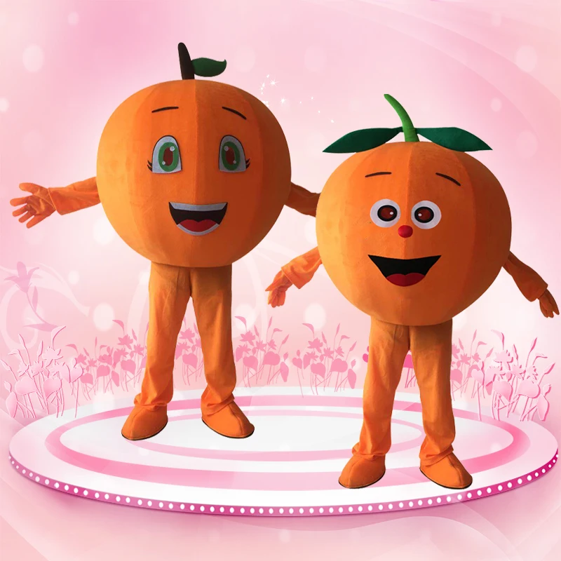 Orange Fruit Mascot Costume Suits Cosplay Party Game Fancy Dress Outfits Promotion Carnival Halloween Easter Adults | Тематическая