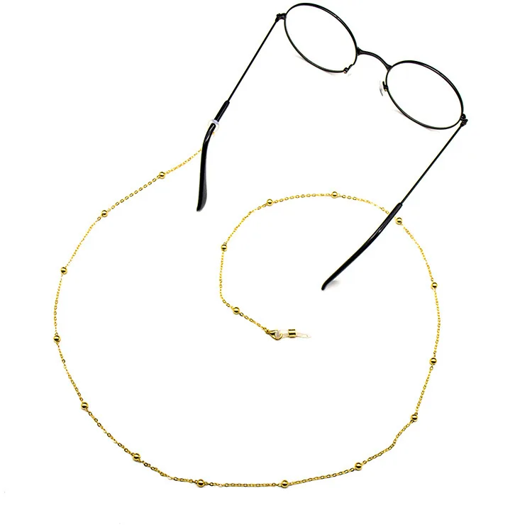 Европа и Америка Ретро Металлические Модные солнцезащитные очки цепь шеи Слинг анти-скольжения ремешок цепочка для солнцезащитных очков