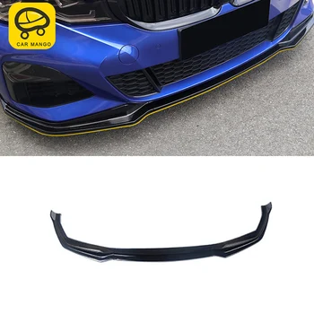 

CarMango for BMW 3 Series G20 2020 Car Front Lip Chin Bumper Body Kits Deflector Spoiler Splitter Diffuser Exterior Auto Parts