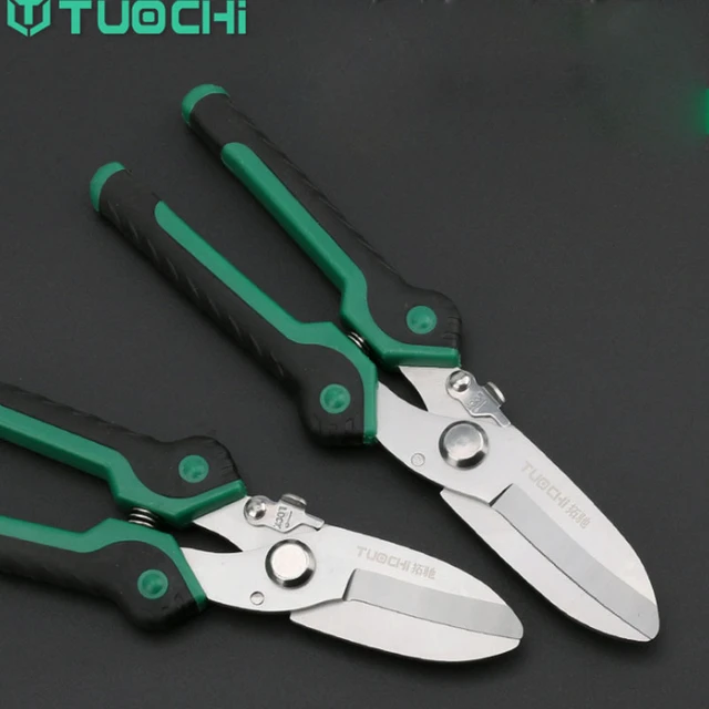 2Pcs Wire Cutter Tin Snips, Iron Sheet Multifunctional Metal