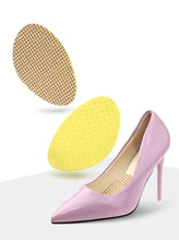 1pair Forefoot Pad Shoe Sticker Breathable High Heel Shoes Half Yard Cushion Shoes Invisible Shoe Inserts Shoe Accessories