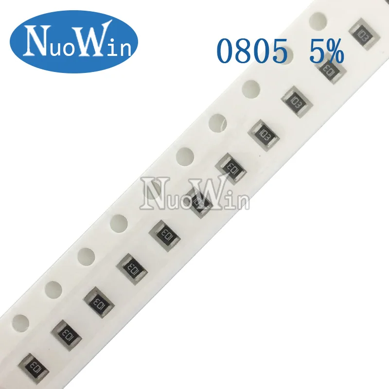 100pcs 0805 SMD Resistor 1/8W 100M 200M 500M 1G ohm Chip Resistor ...