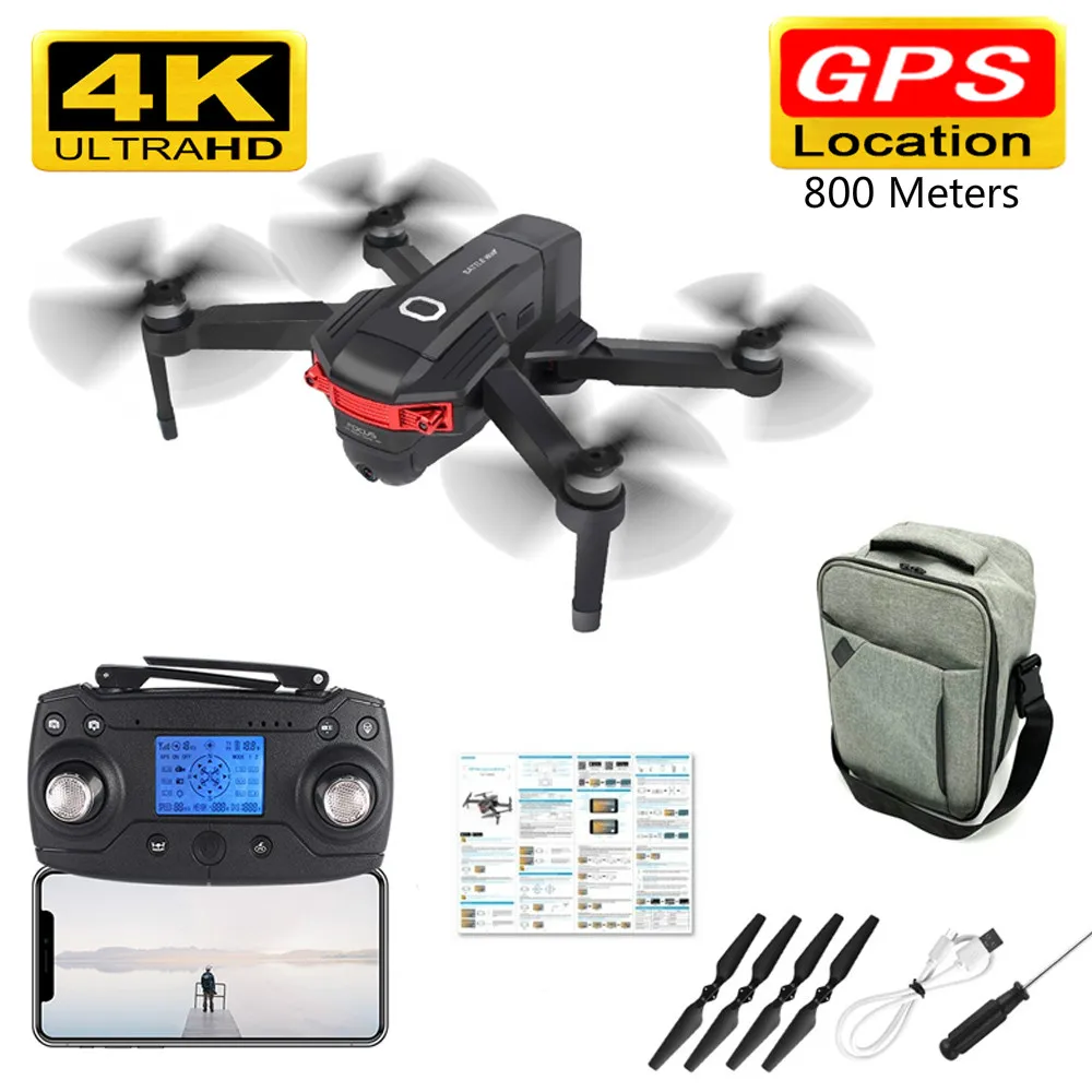 VS SJRC F11 бесщеточный селфи складной GPS WIFI FPV RC Квадрокоптер 4K Ультра HD камера