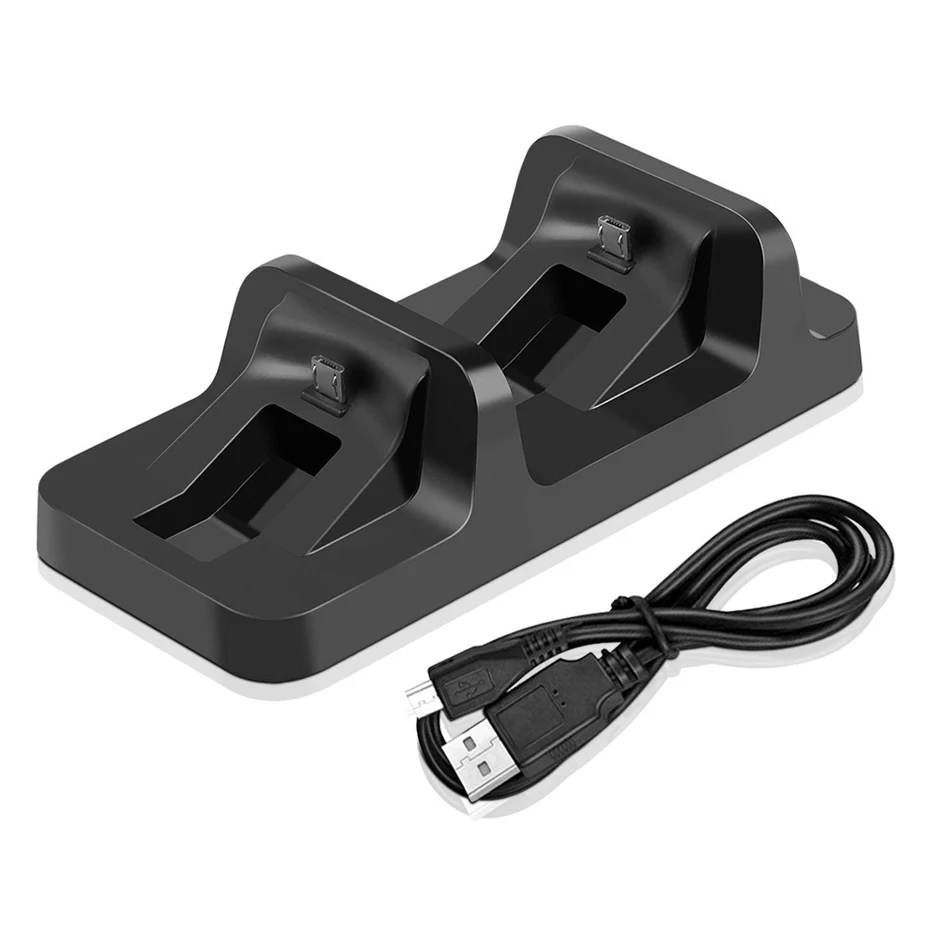 Высококачественный двойной usb зарядная док-станция Подставка для PS4 playstation 4 игровой контроллер зарядное устройство Подставка под смартфон для PS4