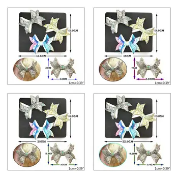 

Bow Bowknot Wooden Cutting Dies Stencil DIY Scrapbooking Album Stamp Craft Decor