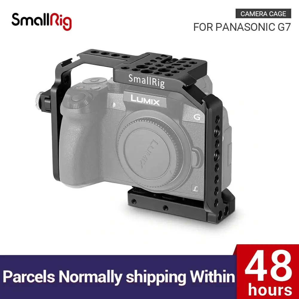 Smallrig G7 ケージパナソニックlumix DMC G7 ミリメートルロッドブロックリグとhdmiケーブルクランプ + コールド靴