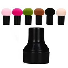 Грибная головка спонж для макияжа спонж Конжак губка мягкая шелковистая Жидкая основа для лица Косметика Инструменты для красоты