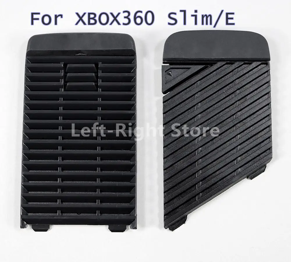 50 Pezzi Per Xbox 360 E Custodia In Plastica Nera Hdd Cover Per Microsoft Xbox 360 Slim Hard Disk Cover