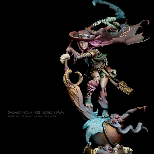 

90mm Resin model kits DIY figure self-assembled A-452