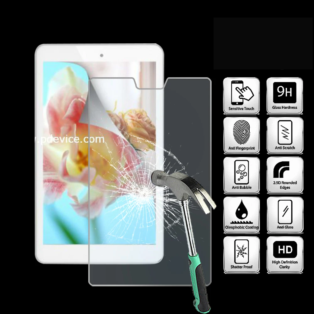 

For Cube iWork 8 Air Pro Tablet Ultra Clear Tempered Glass Screen Protector Anti-friction Proective Film