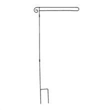 Декоративный Флаг для сада Стенд Твердый флаг для сада держатель полюса металлический с порошковым покрытием погодостойкий дисплей для наружной лужайки без флага