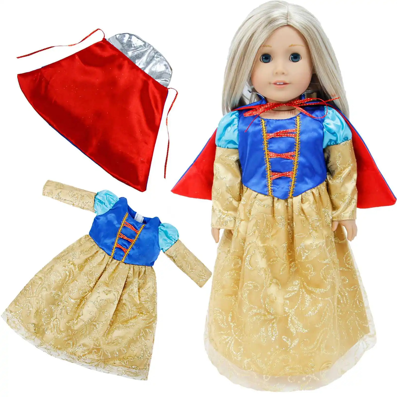 Ручная работа, 1 комплект, наряд, плоские плечи, лента для волос, низ, брюки, штаны, одежда для американской девочки, кукла, 18 дюймов, кукольная игрушка, аксессуары
