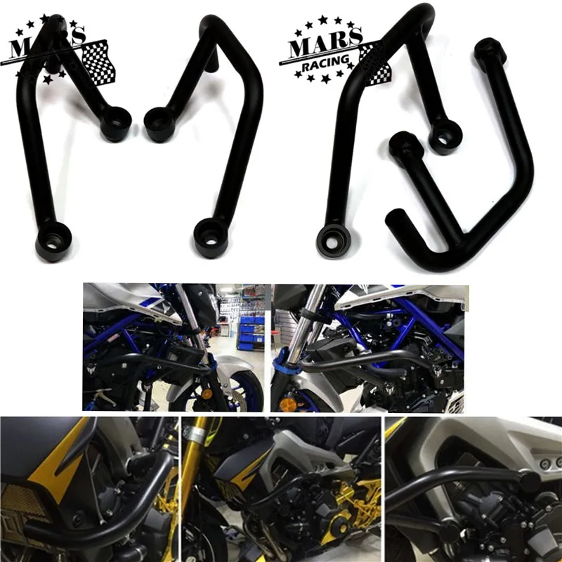 

Защита рамы двигателя для Yamaha MT09 MT-FZ09-FZ-09 2013 2014 2015 2016 2017 2018 2019 аксессуары для мотоциклов