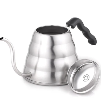 

New Premium Pour Over Coffee Kettle with for Precise Temperature - Gooseneck Tea Kettle - Stainless Steel Teapot for Stovetop