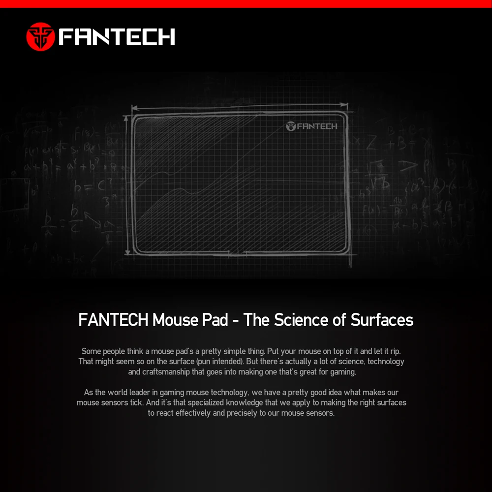 FANTECH MP25 цвет в нескольких спецификациях Противоскользящий натуральный каучук и гладкая поверхность игровой коврик для мыши с фиксирующей кромкой