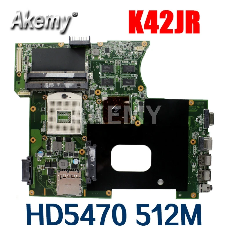 Материнская плата для ноутбука Amazoon K42JR DDR3 For Asus k42j K42JZ K42JB K42JY X42J материнская 100%