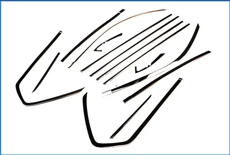 

Apply only for 10-19 Toyota Prado window moulding Prado 2700 window middle east body special modification moulding