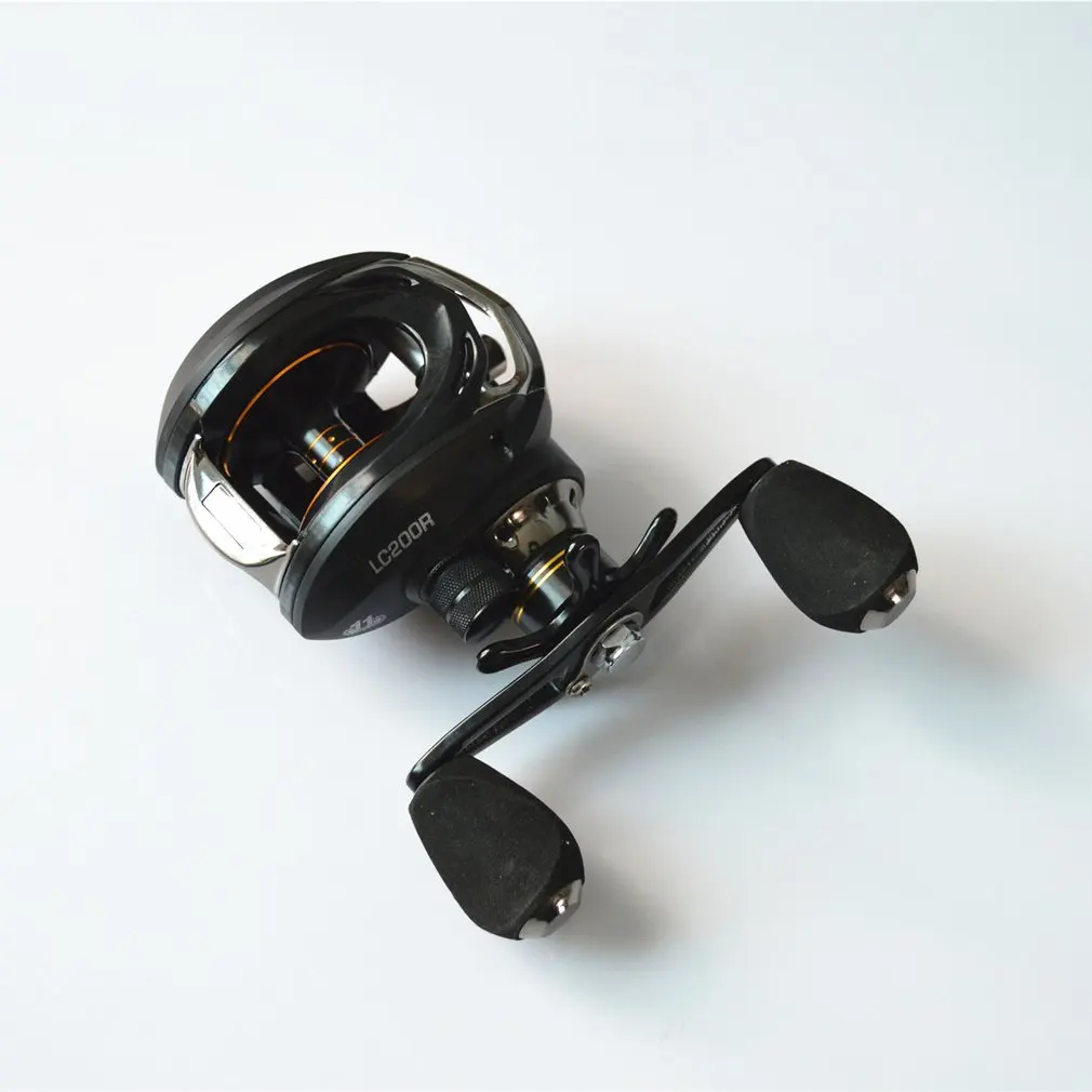 High-end Double Brake Water Drop Wheel Sub-wheel Multiple Configuration Right Hand Fishing Equipment Accessories - Цвет: Черный