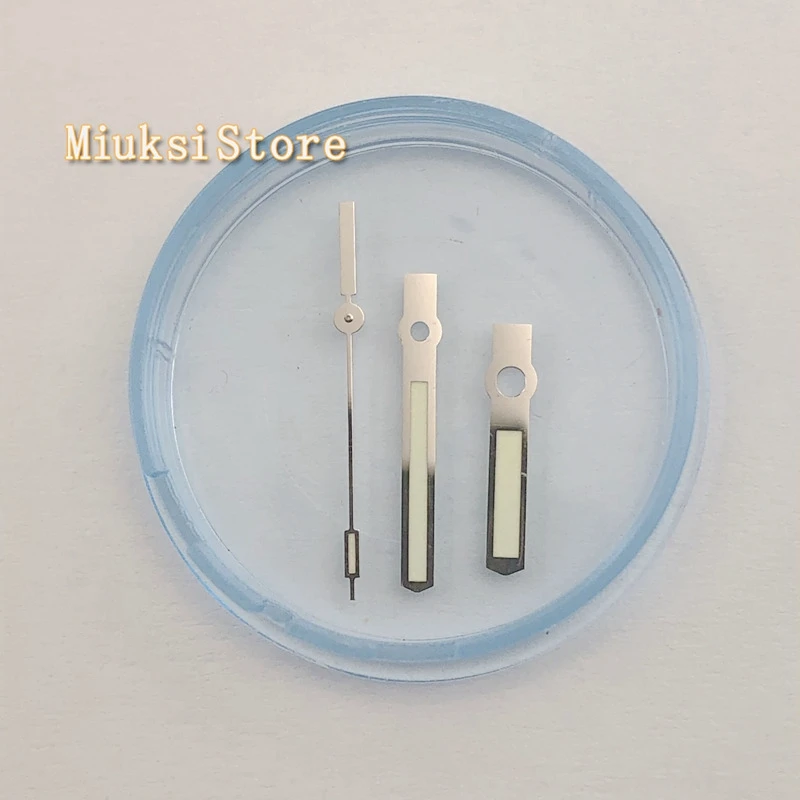 Зеленый светящийся стрелки часов подходят miyota 8215 8205 821A mingzhu DG2813 3804 движение P943-miyota